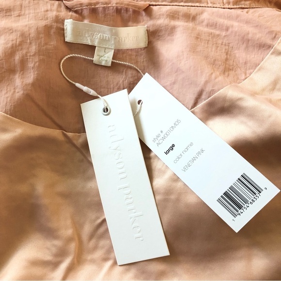 Adyson Parker Full Zip Jacket Venetian Pink Size Large NWT - Picture 6 of 7